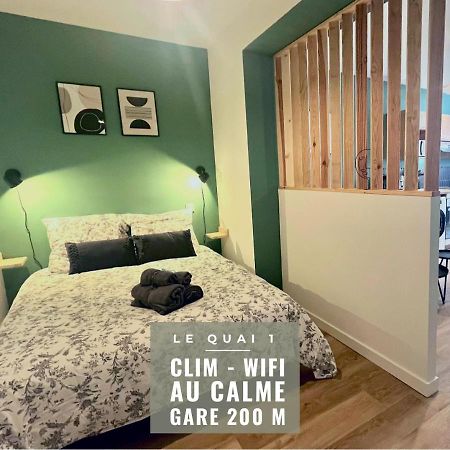 Le Quai 1 - Spacieux Studio Neuf Calme - Clim - Wifi - Gare A 200M Agen Exterior photo